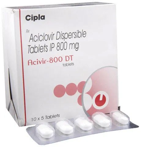 Acivir DT 800 mg